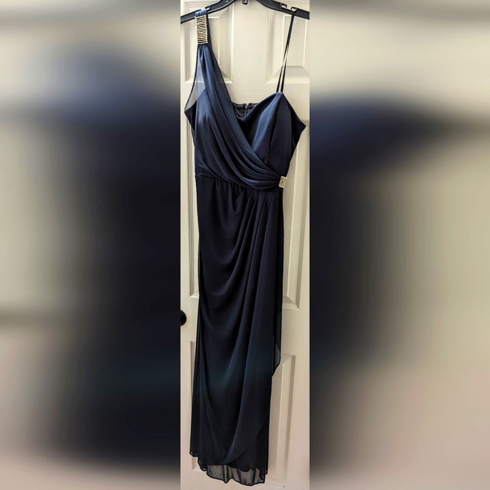 Dark blue dress